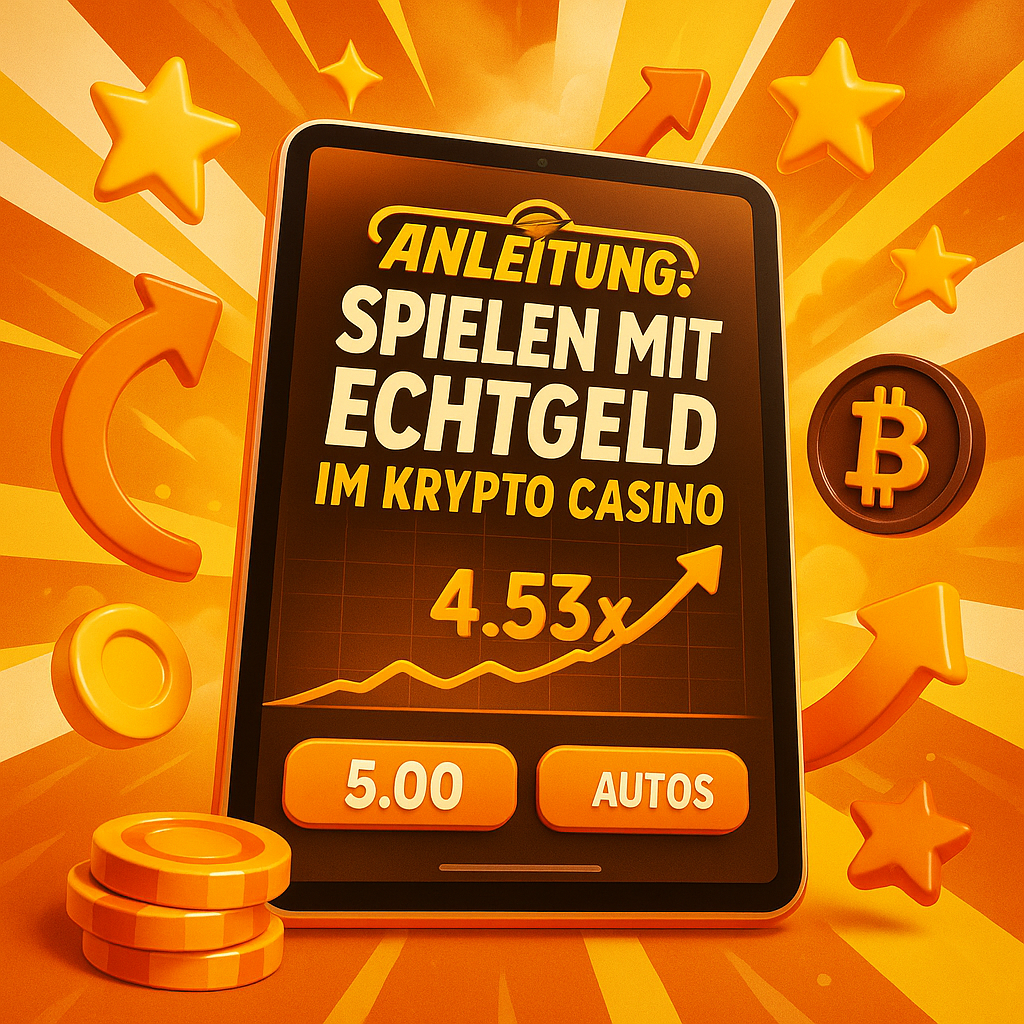 Anleitung: Spielen mit Echtgeld im Krypto Casino